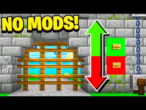 EYstreem - How to Make a WORKING CASTLE GATE in Minecraft! (Easy)