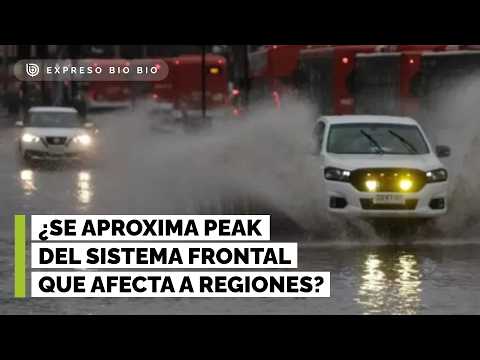 ¿Se aproxima el peak del sistema frontal? El escenario en las diferentes zonas de Chile