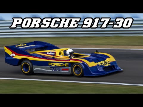 Porsche 917-30 - Demo laps at Zandvoort 2016 (fly-by's & idle)