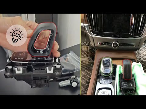Volvo | How To CRYSTAL led GEARBOX shift KNOB install?