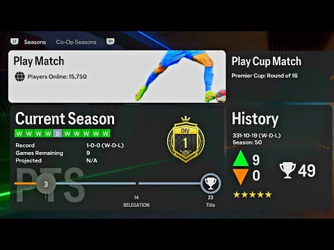 TOP 500 DIVISION 1 ONLINE SEASONS on EA FC 25!