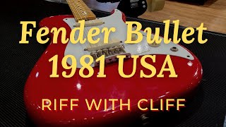 Video thumbnail for Fender Bullet 1981 by Replay Guitar Exchange