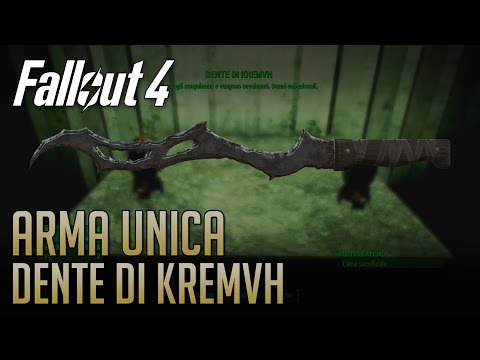 Fallout 4 | ARMA UNICA: DENTE DI KREMVH (Machete) | Guida Completa