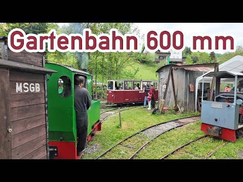 600 mm Gartenbahn Manfred Schaible | Feldbahn | 40 Jahre MSGB 2025
