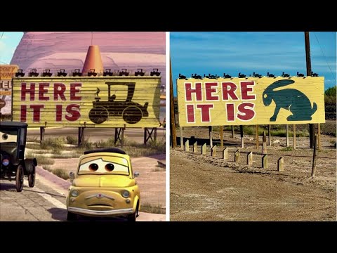 All the Route 66 Places that Inspired Pixar "Cars"