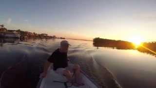 preview picture of video 'Boating though Satellite Beach, Florida 2014'