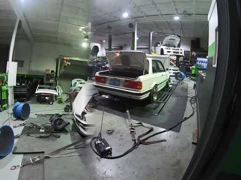 500 HP BMW E30 M20 STROKER TURBO DYNO DAY