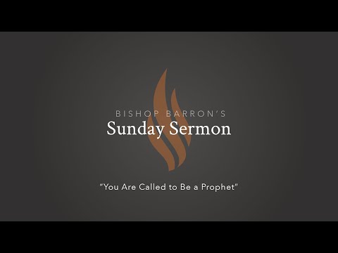 You Are Called to Be a Prophet — Bishop Barron’s Sunday Sermon