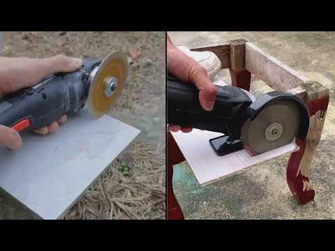 Must Have Angle Grinder Hack - Angle Grinder Stand Holder + Angle Grinder Guard Shield Cover