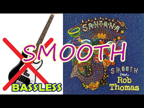 Smooth feat. Rob Thomas - Santana (HQ Audio) No Bass - Bassless - #basscover   #rock #santana