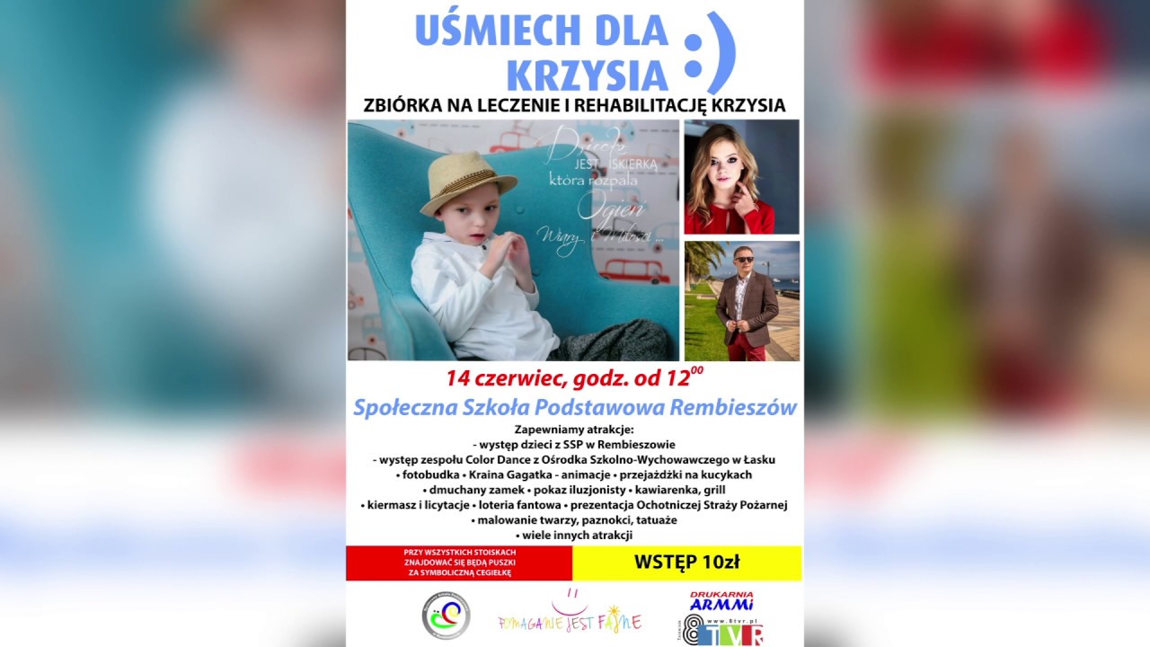 Event charytatywny „Uśmiech dla Krzysia”