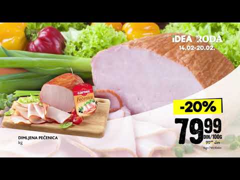 IDEA | Nedeljna ponuda 14.02 - 20.02.2020.