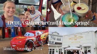 A SKYLINER BAR CRAWL, CAKE BAKE SHOP & DISNEY SPRINGS ! I Walt Disney World Vlog, Day 3, Nov 2024