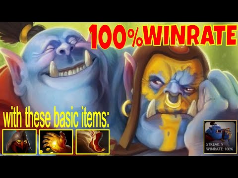 This Player Has 100% WinRate as Mid OGRE: SUPPORTS CAN CARRY SERIES - HardGameCertified Dota2