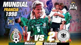 The day the MATADOR HERNÁNDEZ FAILED 😫 MEXICO vs GERMANY HD | TELEVISION narration | France 1998