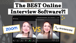 The BEST WAY to Record Interviews ONLINE for Youtube + Podcasts | Zoom vs. Riverside.FM