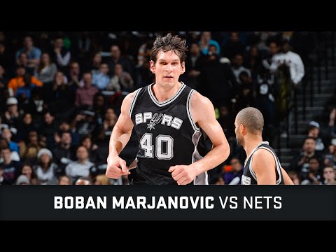 Boban Marjanovic Highlights: 13 points vs Nets (11.01.2016)
