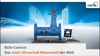 BOA-Control: Erstes Ultraschall-Messventil