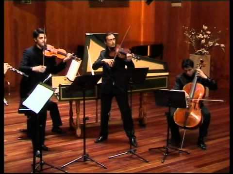 BACH, Johann Christian : Quintet for flute, oboe, violin, viola, cello and continuo. June 2012.