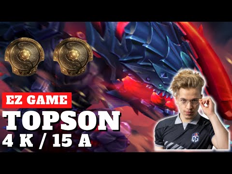 TOPSON PRIMAL BEAST POV | 2 TI CHAMP | Pro Pub game | How they play?
