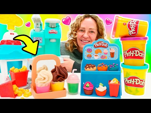 🍭 Süßer Auftrag für Nicole! Wir machen Cupcakes und Eis aus Play Doh!