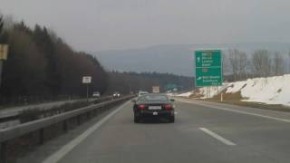 preview picture of video 'From Bern to Otelfingen, Zürich on the A1, E25 / Switzerland / Highway 6.2X Speed / 1080p HD'