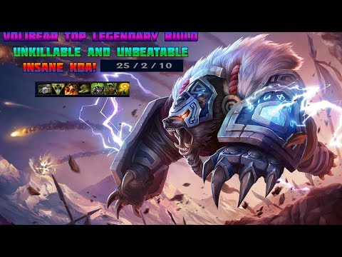 NEW VOLIBEAR BUILD OP MAKES HIM UNKILLABLE! HARD CARRY WITH VOLIBEAR - League of Legends Gameplay