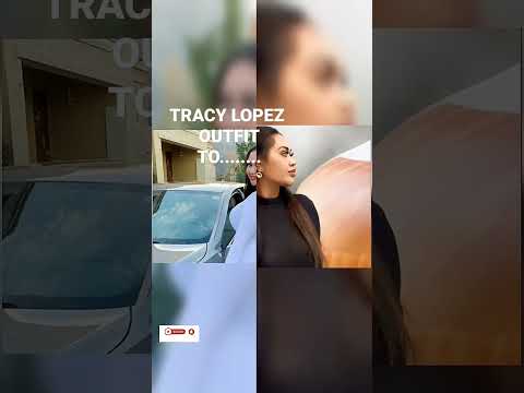 TRACY LOPEZ OUTFIT WOW!