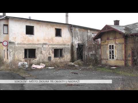 Sokolov: Město zbourá tři objekty u nádr
