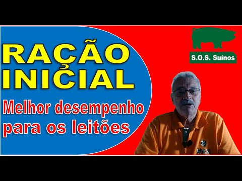 , title : 'SUINOCULTURA: Ração Inicial (Melhor Desempenho do Leitão)'