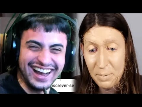 reagindo a transformaçao de felca em "la creatura"