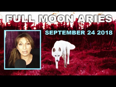 Full Moon September 2018 ~ Lone Wolf by Darkstar Astrology