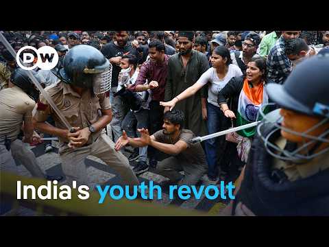 ‘Cockroach Movement’ protests become major test for India's government | DW News