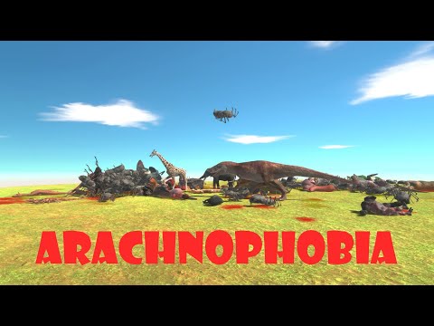 Arachnophobia - SABERTOOTH SPIDER vs Everyone - Animal Revolt Battle Simulator