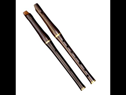 Sweetheart Morneault chromatische Tin Whistles aus Grenadill