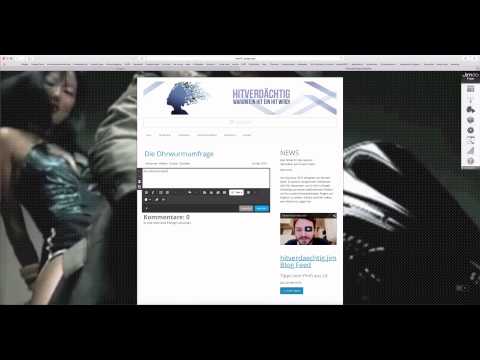 Blogartikel auf Jimdo Website einrichten
