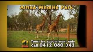 preview picture of video 'Altina Wildlife Park Darlington Point NSW Australia (TV commercial)'