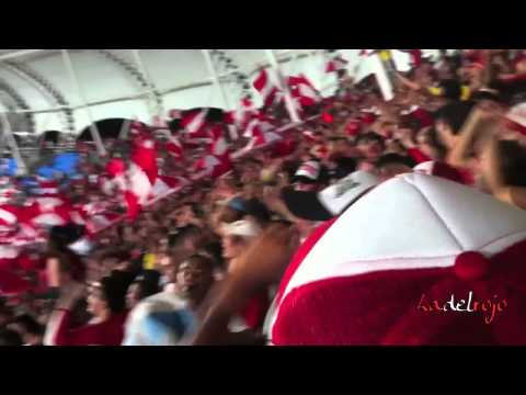 "Esa es la banda puta del sin banderas - Barón Rojo Sur - L.H.D.L.C - América vs Cali 2012" Barra: Baron Rojo Sur • Club: América de Cáli
