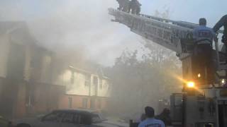 preview picture of video '2nd Alarm Apt Fire Wynbrook Way 5 20 2009'