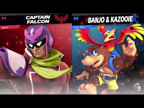 Run for the Roses #7 - Losers Round 5 - F-Air Play (Banjo) vs. FredFredBurger (Captain Falcon)