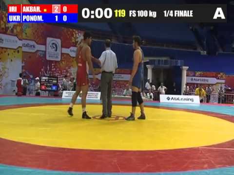 100kg AKBARIZARINKOLAEI Aliasghar - PONOMARENKO Iaroslav