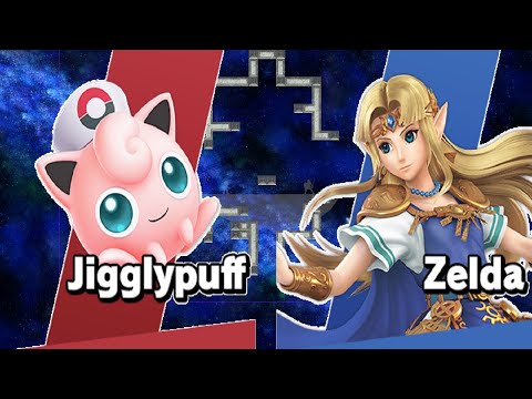 Jigglypuff vs. Zelda (Super Smash Bros. Ultimate)