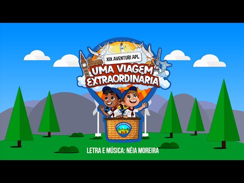 Uma Viagem Extraordinária | Aventura rumo ao Céu | Lyric Video Aventuri APL 2024