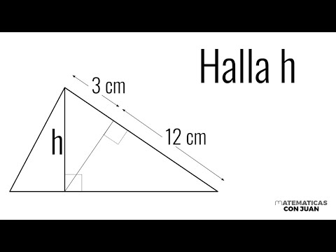 ALTURA DEL TRIÁNGULO. Triángulos Semejantes. GEOMETRÍA BÁSICA