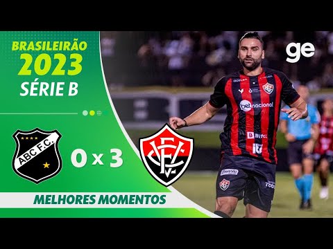 Gols e lances de ABC-RN x Vitória
