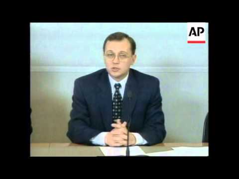 RUSSIA: PRESIDENT YELTSIN SACKS PRIME MINISTER KIRIYENKO