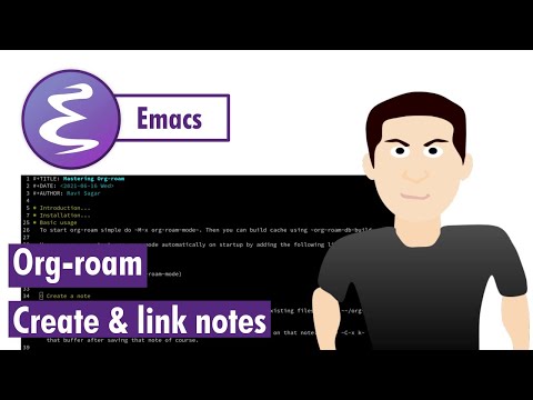 Org-roam - Create and link notes