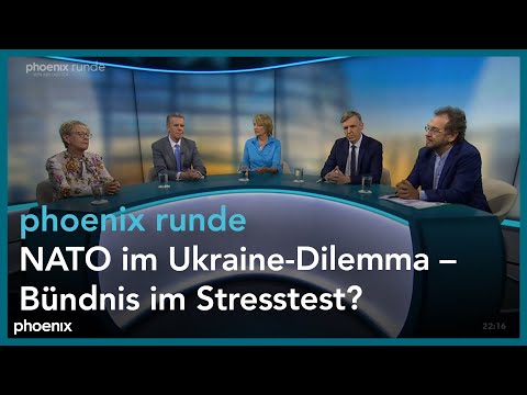phoenix runde: NATO im Ukraine-Dilemma – Bündnis im Stresstest?