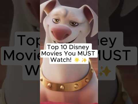Top 10 Disney Movies You MUST Watch! 🌟✨ #shorts #disney