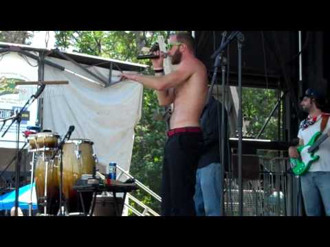 Brotha James from Funktion beatboxing at Hoxeyville